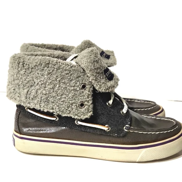 Sperry Top-Sider Abacos Silver Gray Wool Versatile Sneakers Size 7M - Picture 3 of 12